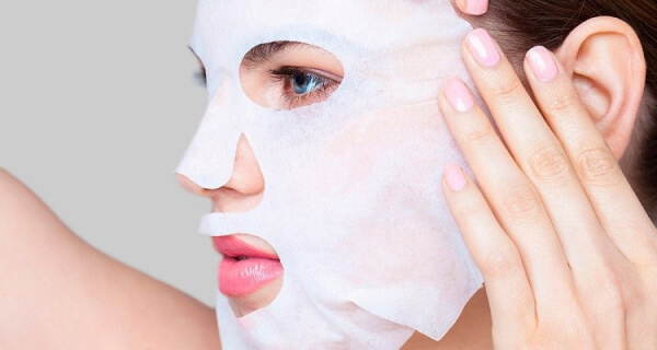 Masque visage tissu
